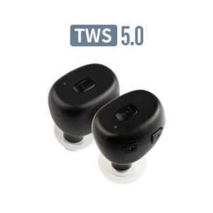 TWS Wireless 5.0 Noise Cancelling Rechargeable Invisible Blue tooth Hearing Aids Sale Price Manufacturers Mini Ear Hearing Aid
