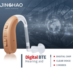 JH-129 BTE FM Bluetooth Earphone Appearance Ear Zoom Hearing Aid / Hearing Amplifier