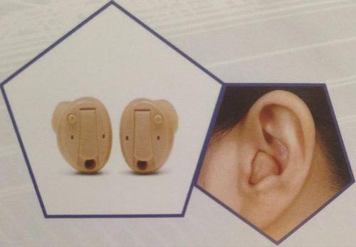 Wearing an ear canal hearing aid