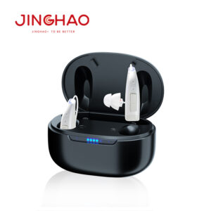 JH-W3 TWS bluetooth BTE portable hearing assistants with Battery-powered OTC Hearing Speaker Keen Application
