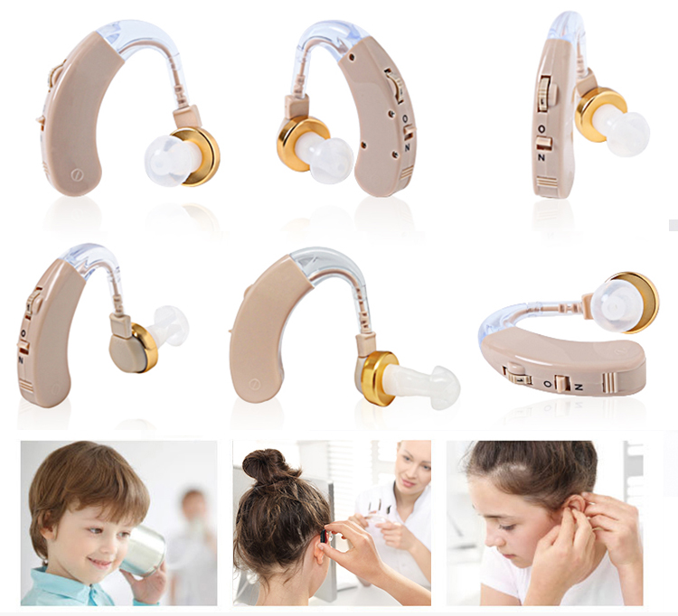 Bte Digital Hearing Aids Sound Amplifier For Hearing Loss Deaf Adults Old Man hearing aid